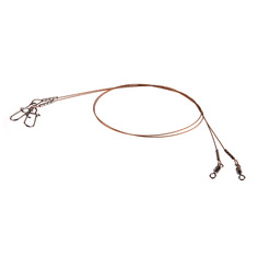 Поводок (уп.6 шт) титан WIN SOFT MIRROR 4 кг 15 см TSM-04-15-6