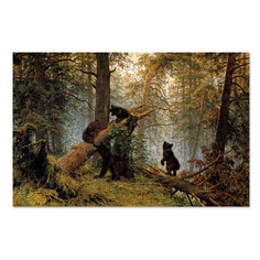 Пазлы DAVICI Утро в сосновом лесу, И.И. Шишкин, 180 деталей 7-09-01-180