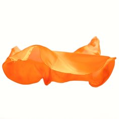 Развивающая игрушка Grimms Натуральный шелк Sarahssilks, оранжевый, 52х52 см 85048