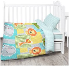 Комплект постельного белья Be2Me Tropical animals 657741