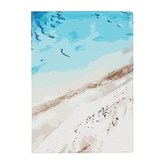 Обложка для автодокументов унисекс Kawaii Factory Абстракция-море разноцветная