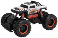 Интерактивная игрушка Mattel Hot Wheels монстр-трак фрикционный, 1:16 белый