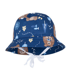 Панама детская Чудо-кроха Т-190-11 цв. синий р. 48