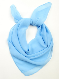 Платок женский Venera 3902018 голубой, 80×80 см