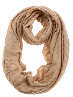 Снуд женский Venera 9301303 бежевый, 100×180 см