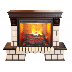 Электрокамин RealFlame Stone new, коричневый/бежевый