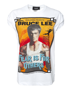 Футболка женская DSquared2 S72GD0240 белая XS