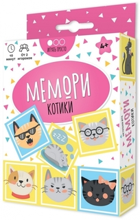 Настольные игра Muravey Games Мемори Котики