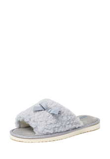 Тапочки женские Smile of Milady 132768 серые 36-37 RU