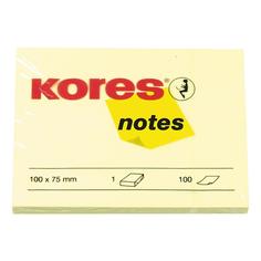 Бумага для заметок Kores 100 x 75 мм 100 листов Korres