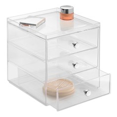 Органайзер для хранения косметики, аксессуаров c 3 ящиками Drawers Inter Design
