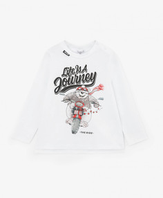 Пижама детская Gulliver Baby 221GLVRBBC9702 цв. серый р. 86