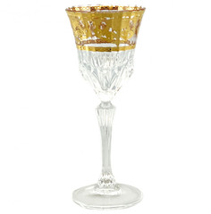 Бокалы для белого вина 150 мл 6 шт "Адажио Золотой узор D4" 271297 Union Glass