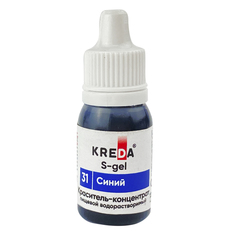 Краситель-концентрат КРЕДА (KREDA) S-gel синий №31 гелевый пищевой 13г