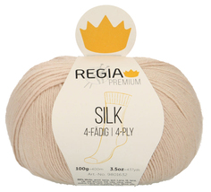 Пряжа для вязания Regia 9801632 Silk (00005)
