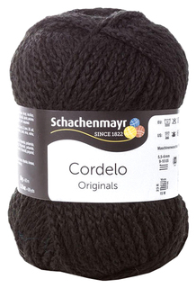 Пряжа Schachenmayr 9807572 Cordelo Originals (00099, schwarz)