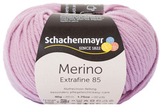 Пряжа Schachenmayr 9807554 Merino Extrafine 85 (00245, flieder)