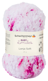 Пряжа Schachenmayr 9807560 Lenja Soft Baby Smiles (00081, pink spot color)