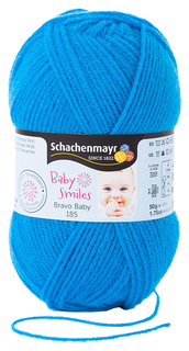 Пряжа для вязания Schachenmayr Baby Smiles, Bravo Baby 185 MEZ, 9801212 (01069, aqua)