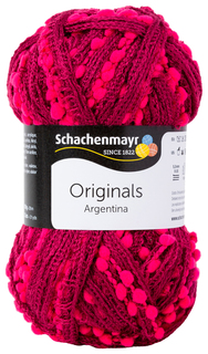 Пряжа для вязания SCHACHENMAYR 9807714 Argentina original (00081, кардинал-фуксия)