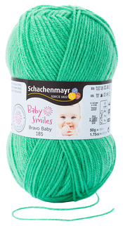Пряжа для вязания Schachenmayr Baby Smiles, Bravo Baby 185 MEZ, 9801212 (01071, golfgrun)