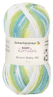 Пряжа для вязания Schachenmayr Baby Smiles, Bravo Baby 185 MEZ, 9801212 (00199)