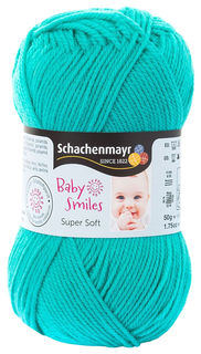 Пряжа Schachenmayr 9807527 Baby Super Soft Baby Smiles (01070, jade)