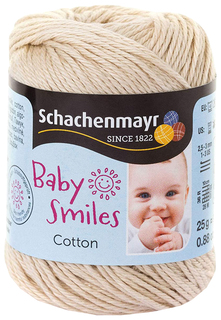Пряжа Schachenmayr 9807350 Cotton Baby Smiles (01005, beige)