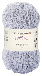 Пряжа Schachenmayr 9807560 Lenja Soft Baby Smiles (01090, grau)