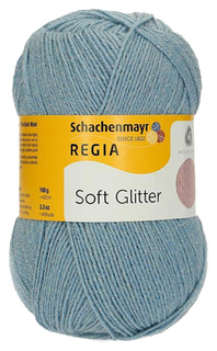 Пряжа для вязания Regia 9801176 Soft Glitter (00050)