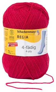 Пряжа для вязания Regia 9801276 4-fadig (02002, вишневый)