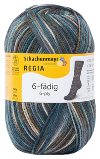 Пряжа для вязания Regia 9801285 6-fadig (06981)