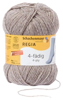 Пряжа для вязания Regia 9801276 4-fadig (02070, серый)