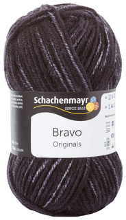 Пряжа для вязания SCHACHENMAYR 9801211 Bravo original (08355, schwarz denim)