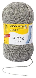Пряжа для вязания Regia 9801276 4-fadig (00033, серовато-коричневый)