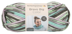Пряжа для вязания Schachenmayr original, Bravo Big Color MEZ, 9807720 (00090 grau-pastell)