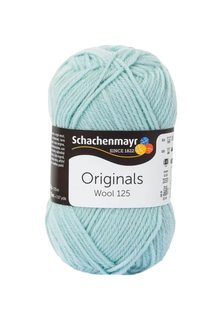 Пряжа Schachenmayr 9807568 Wool 125 Originals (00164, eismint)
