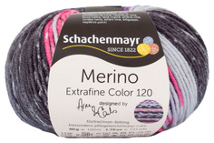 Пряжа Schachenmayr 9807553 Merino Extrafine Color 120 (00501, gausdal color)
