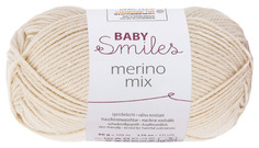 Пряжа Schachenmayr 9807561 Merino Mix Baby Smiles (01005, beige)
