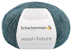 Пряжа Schachenmayr 9807594 wool4future (00065, teal)