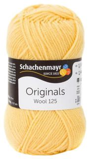 Пряжа Schachenmayr 9807568 Wool 125 Originals (00120, sonne)