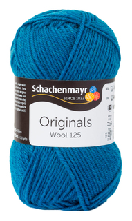 Пряжа Schachenmayr 9807568 Wool 125 Originals (00169, petrol)