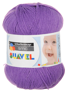 Пряжа Schachenmayr 9814876 Suavel Baby Smiles (08099, lila)
