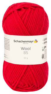Пряжа Schachenmayr 9807565 Wool 85 Originals (00231, kirsche)
