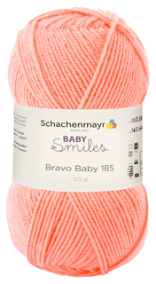 Пряжа для вязания Schachenmayr Baby Smiles, Bravo Baby 185 MEZ, 9801212 (01024, apricot)