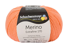 Пряжа Schachenmayr 9807551 Merino Extrafine 170 (00023, apricot)