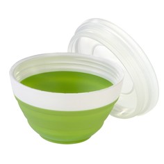 Контейнер пищевой складной Progressive с завинчивающийся крышкой 120мл