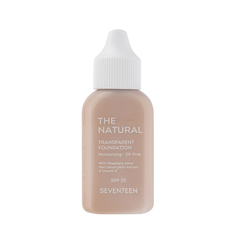 Тональный крем Seventeen The Natural Transparent Foundation т.02