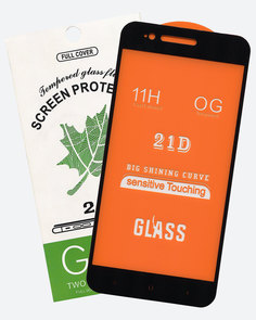 Защитное стекло Glass для Xiaomi Mi A1/Mi 5X/21D полный клей, черная рамка