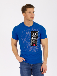 Футболка мужская DAIROS GD69301135 синяя 54